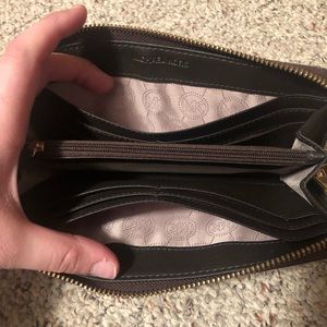Michael Kors brown logo wallet